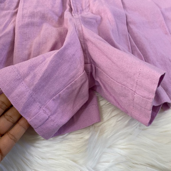 BP Tie Front Flowy Shorts - Picture 6 of 12